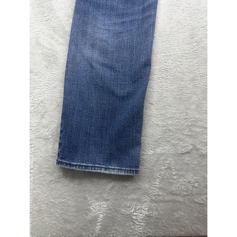 Levis 525 Perfect Waist Straight 31 X 32 Women's Jeans 12M Blue Cotton Stretch - Picture 13 of 14